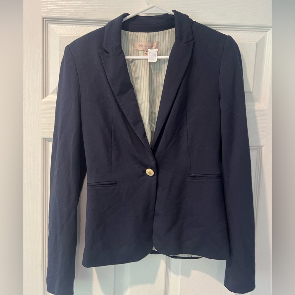 Philosophy Navy Blazer